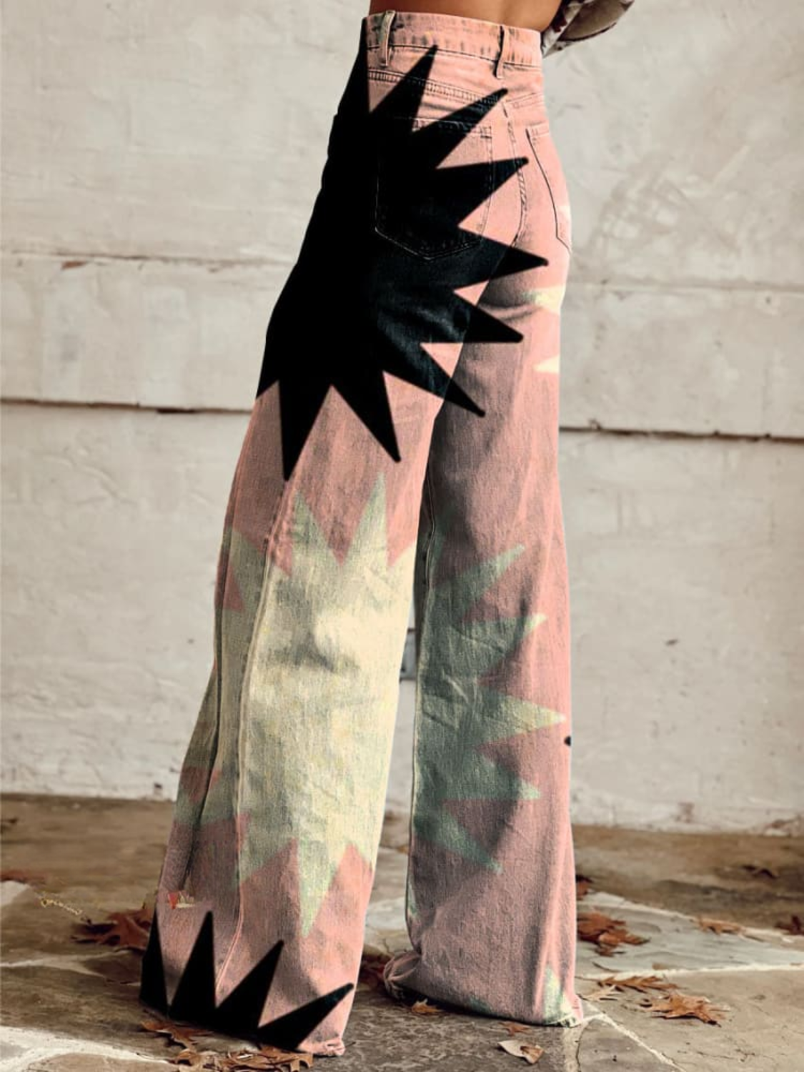 Geometry Flared Pants Style