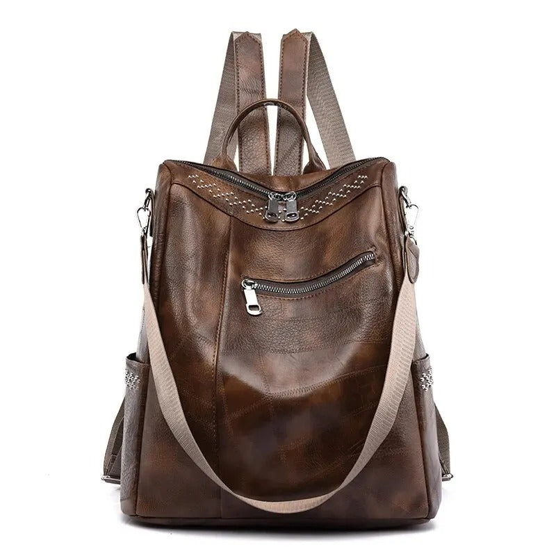 Elegante zaino vintage multiuso per donna